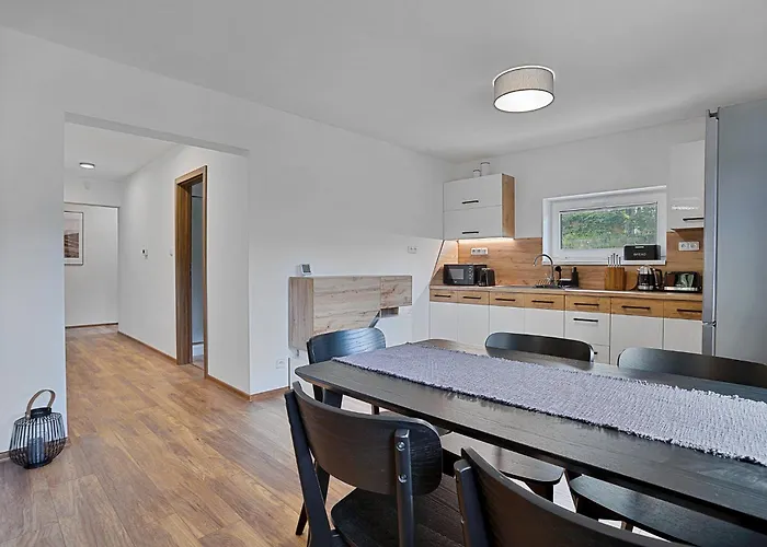 Krusne - Bike Friendly Apartment Loučná pod Klínovcem