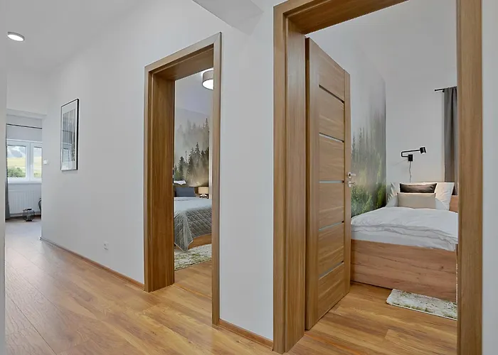 Krusne - Bike Friendly Apartment Loučná pod Klínovcem